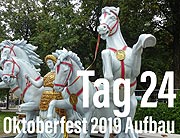 Oktoberfest 2019: Tag 24 Wiesn-Aufbau @ Theresienwiese (31.07.2019) (©Foto: Marikka-Laila Maisel)